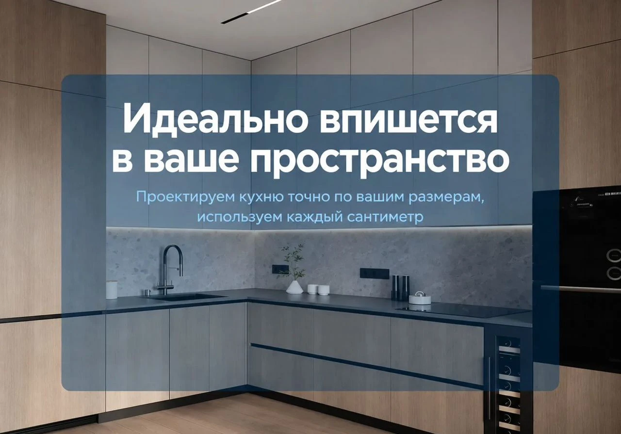 Кухня на заказ С доставкой и сборкой
